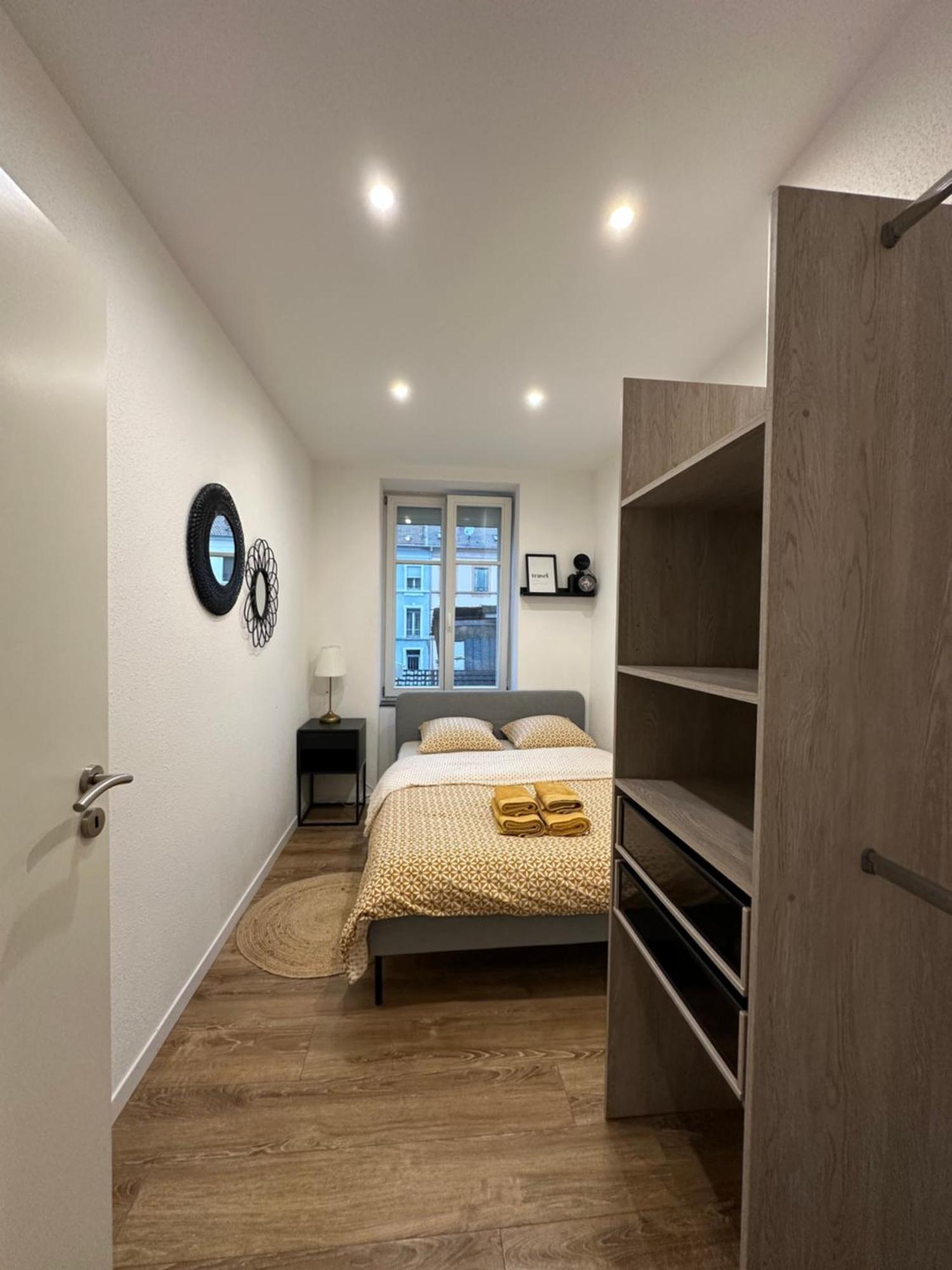 # Le 2 # Tres Beau T3 1Er Etage Tout Confort, Neuf, Mulhouse Centre Exteriér fotografie