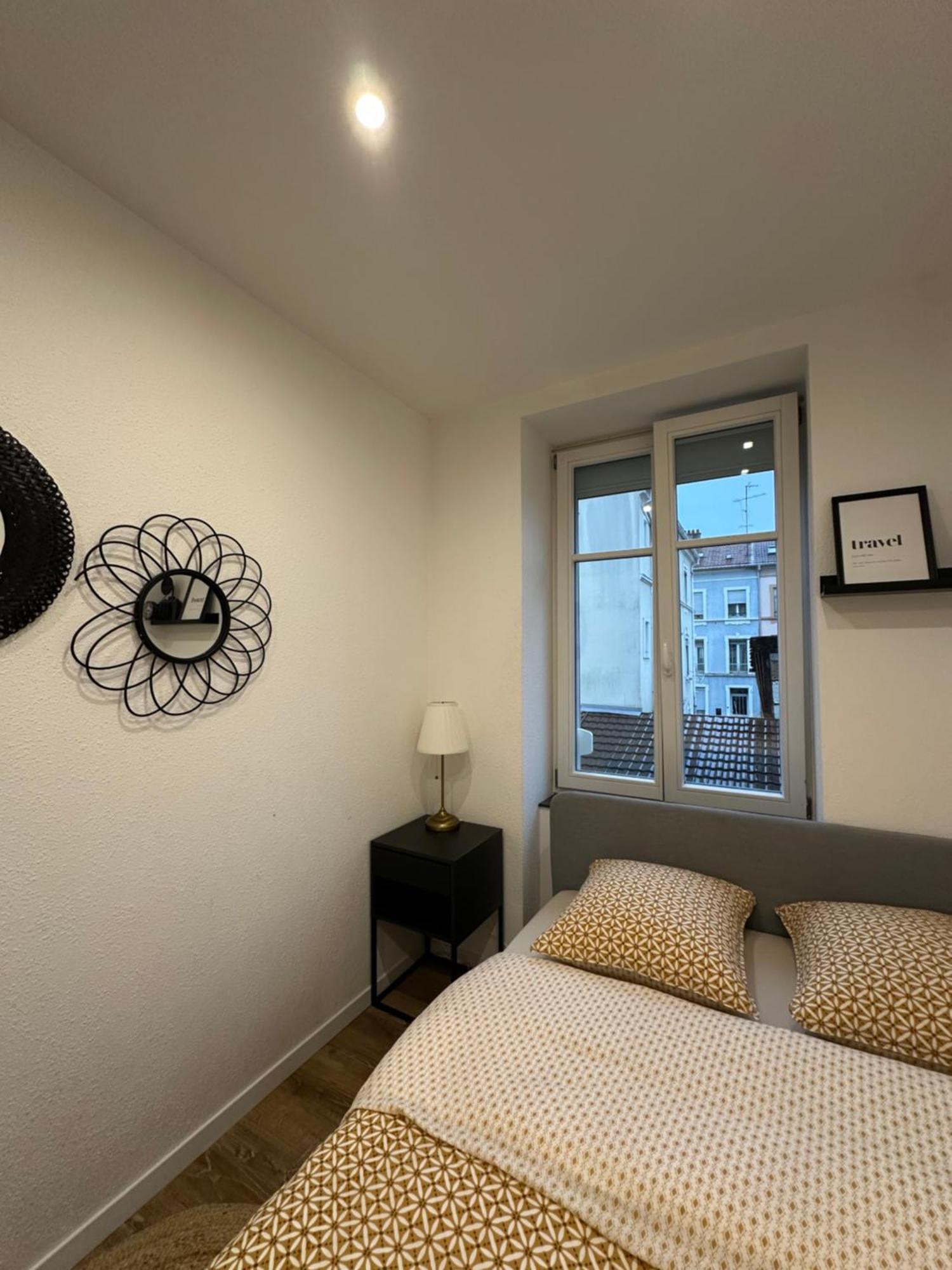 # Le 2 # Tres Beau T3 1Er Etage Tout Confort, Neuf, Mulhouse Centre Exteriér fotografie