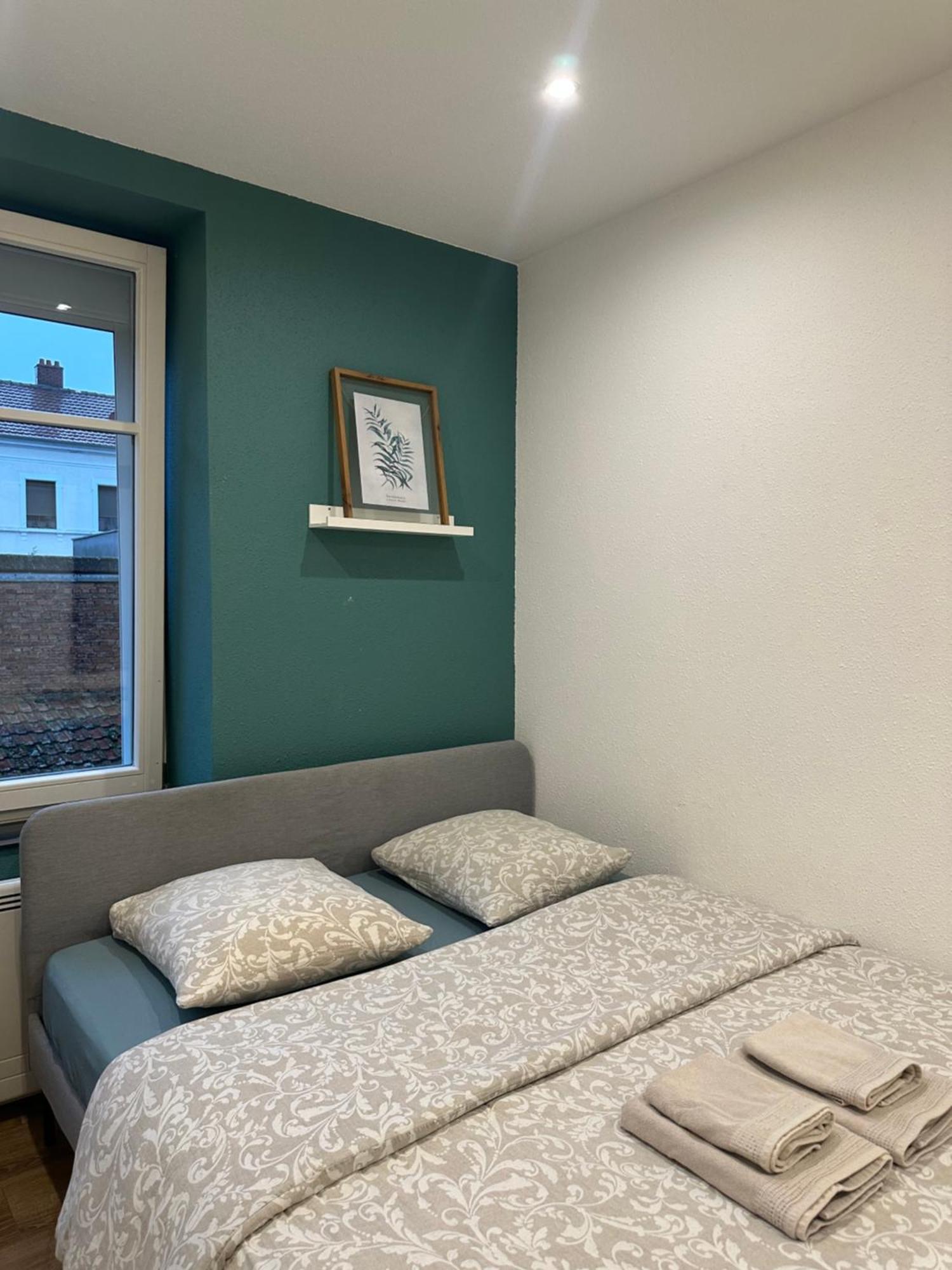 # Le 2 # Tres Beau T3 1Er Etage Tout Confort, Neuf, Mulhouse Centre Exteriér fotografie