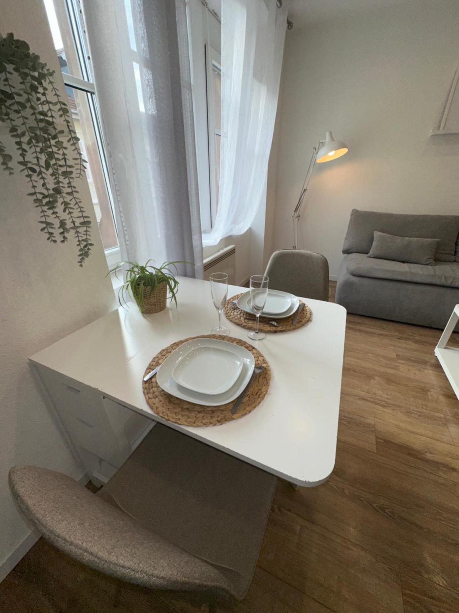 # Le 2 # Tres Beau T3 1Er Etage Tout Confort, Neuf, Mulhouse Centre Exteriér fotografie