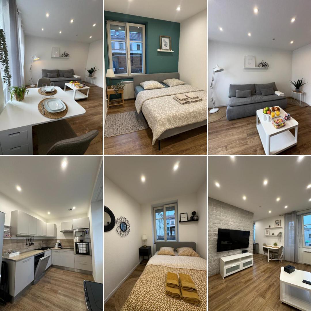 # Le 2 # Tres Beau T3 1Er Etage Tout Confort, Neuf, Mulhouse Centre Exteriér fotografie