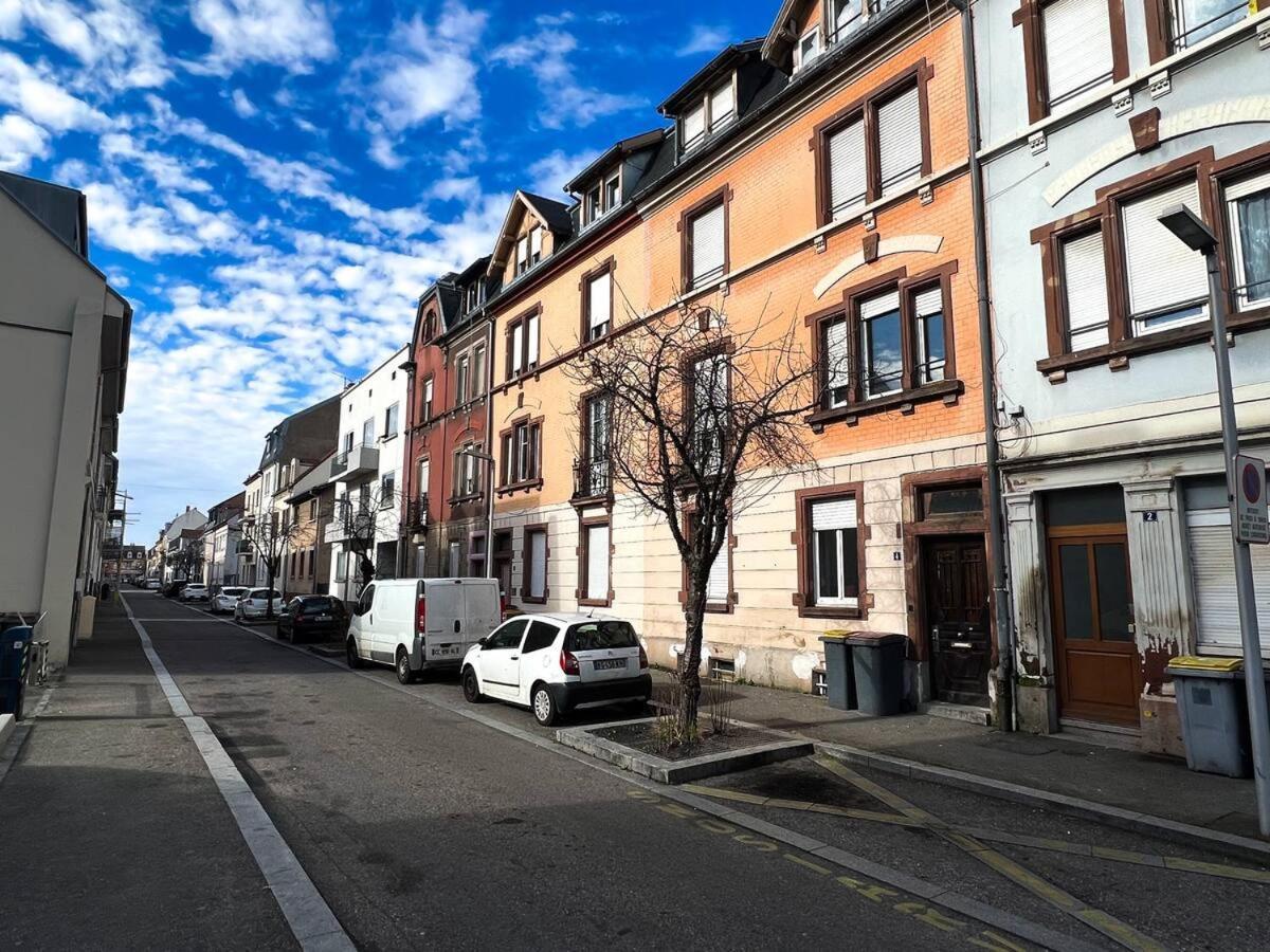 # Le 2 # Tres Beau T3 1Er Etage Tout Confort, Neuf, Mulhouse Centre Exteriér fotografie